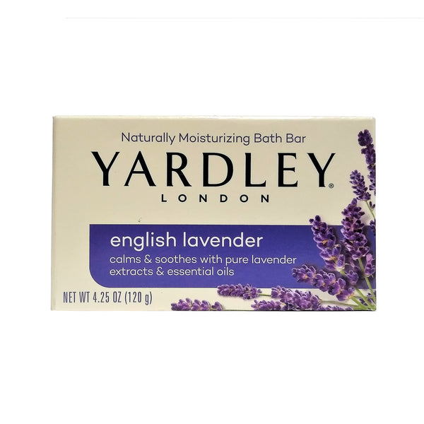 Yardley London Bath Bar, English Lavender, 4.25 Oz, 1 Bar Each, By Cosmopolitan