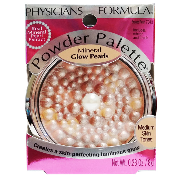 Powder Palette Mineral Glow Pearls #7043 Bronze Pearl 0.28 Oz, Case Of 72, By Physicians Formula