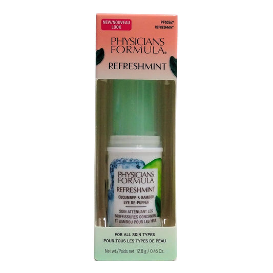 Physician's Formula Refreshmint Eye De-Puffer, 0.45 Oz., 1 Bottle Each, By Physician's Formula