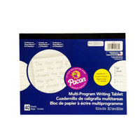 Pacon Multi-Program Writing Tablet 10.5" x 8" 40 Sheets, 1 Pack Each, By Pacon Corporation