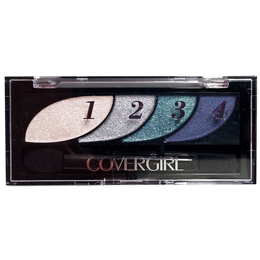 Covergirl Eye Shadow Quads, #725 Breathtaking Blues, 1 Each, By Covergirl