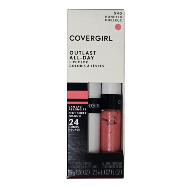 CoverGirl Outlast All-Day Lip Color, Honeyed 540, 1 Each, By Coty US LLC