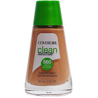 Covergirl Clean Sensitive Liquid Foundation, 1 Fl. Oz., #560 Classic Tan, 1 Each, By COTY