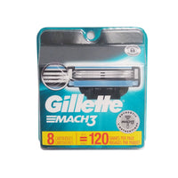 Gillette Mach3 Cartridges, 8 Ct., 1 Pack Each, By P&G