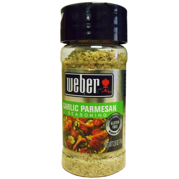Weber Garlic Parmesan Seasoning 2.6 Oz, 1 Each, By ACH Food Companies