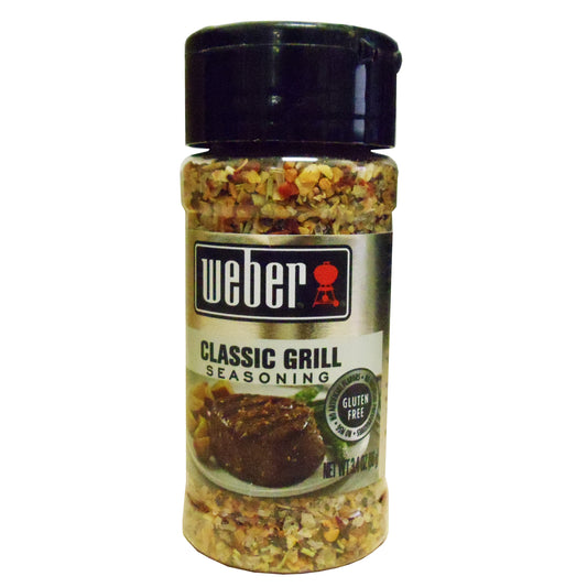 Weber Classic Grill Seasoning 3.4 Oz, 1 Each, By ACH Food Companies