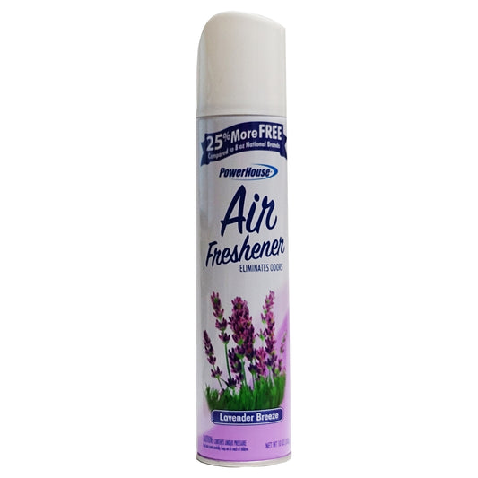 PowerHouse Air Freshener Eliminates Odors, Lavender Breeze 10 Oz, 1 Bottle Each, By Delta Brands