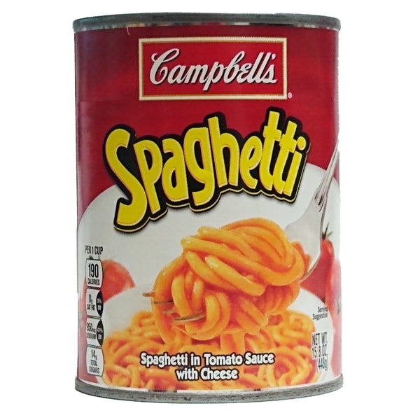 Campbell's Canned Spaghetti Pasta, 15.8 Oz., Case of 12, By Campbell Soup Company
