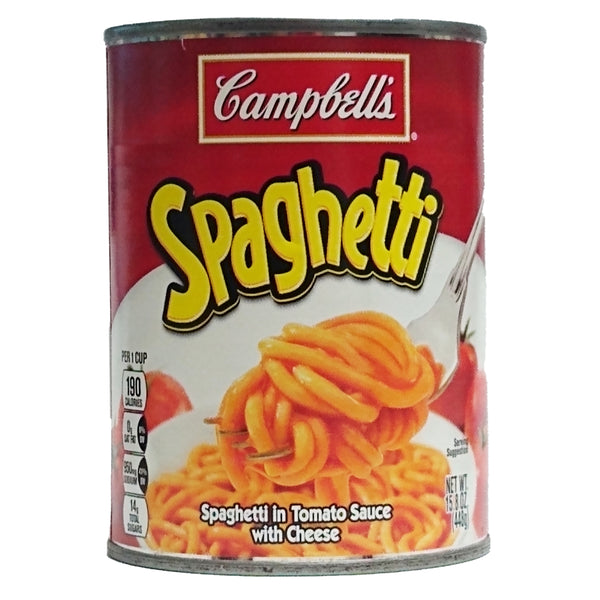 Campbell's Canned Spaghetti Pasta, 15.8 Oz., 1 Can Each, By Campbell Soup Company