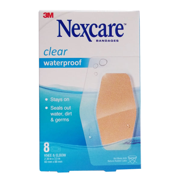 Nexcare Waterproof Knee And Elbow Bandages, 8 Count, 1 Each,  By 3M