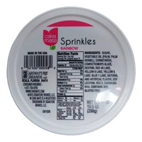 Cakemate Rainbow Sprinkles 10.5 Ounces, One Each, By Signature Brands LLC