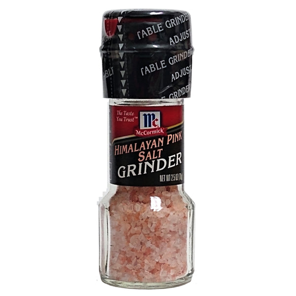 McCormick Himalayan Pink Salt Grinder 2.5 ounces, By McCormick & Co, Inc.