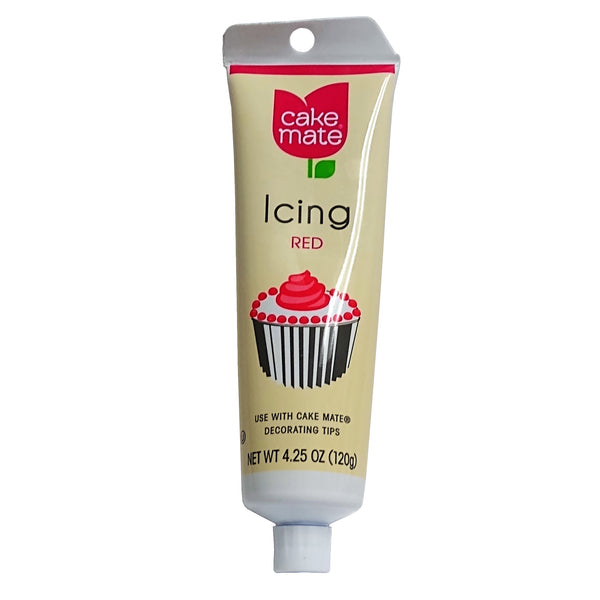 CakeMate Red Icing 4.25oz/120g, By Signature Brands LLC