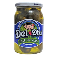 Del-Dixi Dill Pickles 16 oz, 1 Jar Each, By Best Maid Products