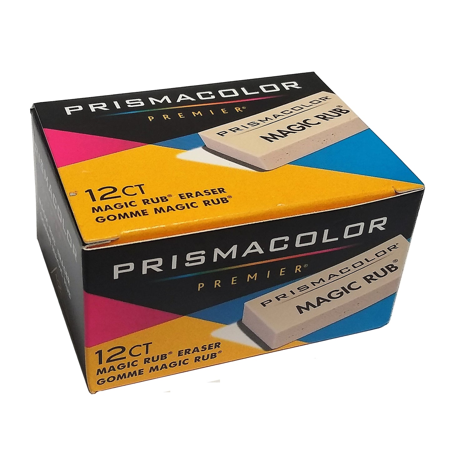 Prismacolor Magic Rub Eraser Pack of 12, 1 Box Each, By Newell Office Brands