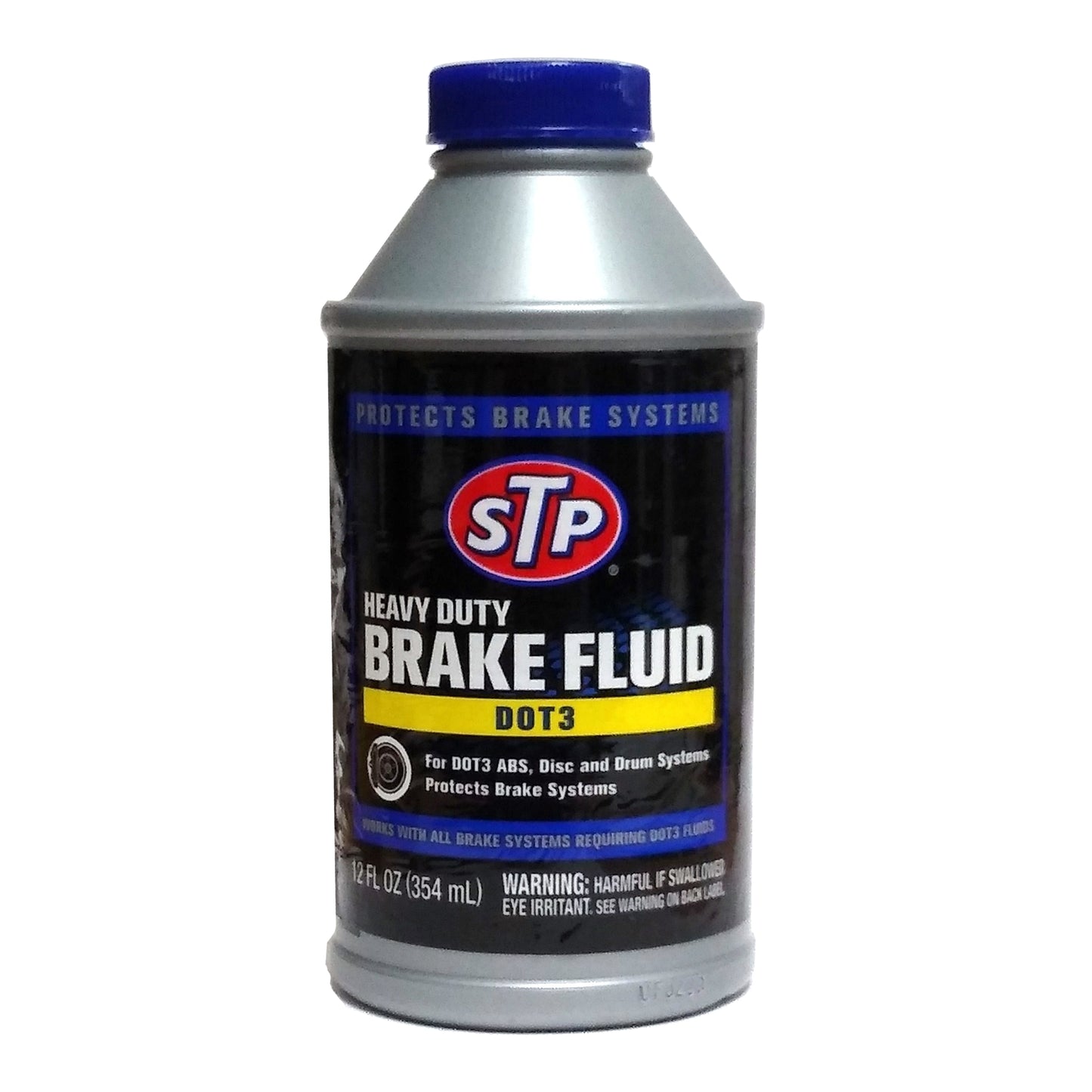 STP Heavy Duty Brake Fluid DOT3 12 Oz, 1 Bottle Each, By Armor All