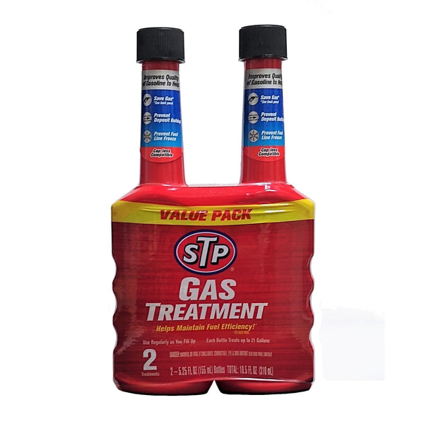 STP Value Pack Gas Treatment, 2 Ct. 5.25 Fl Oz.,1 Pack Each, By Armor All