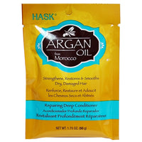 Hask Argan Oil Repairing Deep Conditioner, 1.75 Fl. Oz. Packet, 1 Packet Each, By Hask