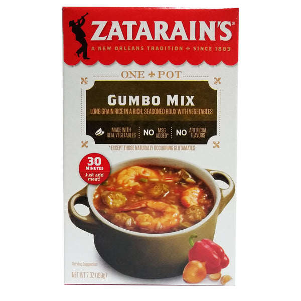 Zatarain's One-Pot Gumbo Mix 7 Oz, 1 Each, By McCormick