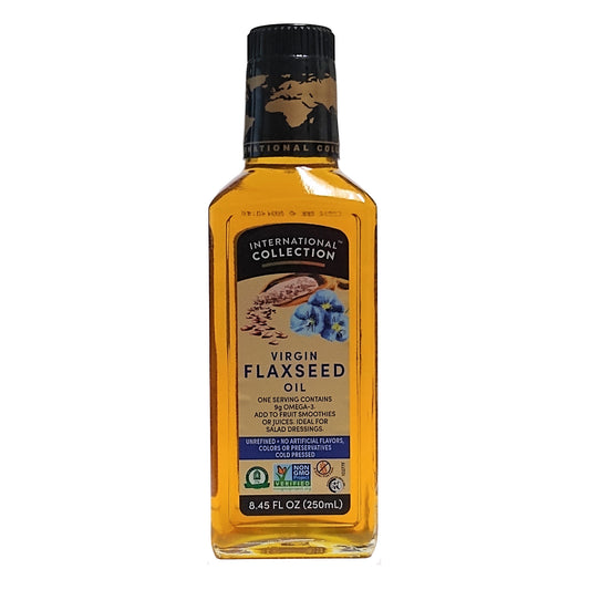 International Collection Virgin Flaxseed Oil, 8.45 Fl. Oz., 1 Bottle Each, By Liberty Richter