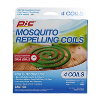 Mosquito Repellent Coils, 4 Count, 1 Box Each, By PIC Corporation