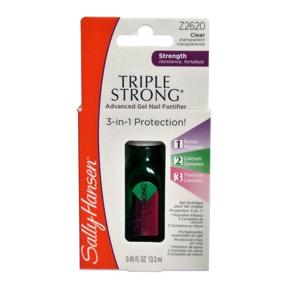 Sally Hansen Triple Strong Advanced Gel Nail Fortifier 0.45 Fl. Oz, 1 Each, By Coty