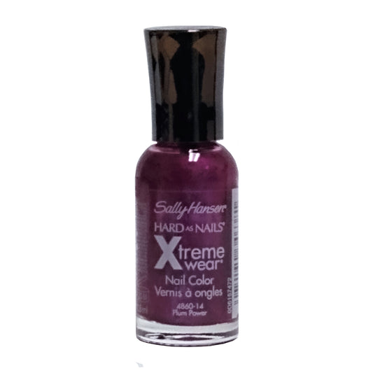 Sally Hansen Hard As Nails Xtreme Wear, Plum Power, 0.4 Oz., 1 Each, By Coty