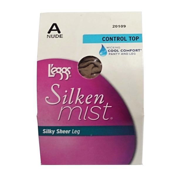 Leggs Silken Mist A Control Top, 1 Pack, 1 Pair, By Hanesbrands Inc.