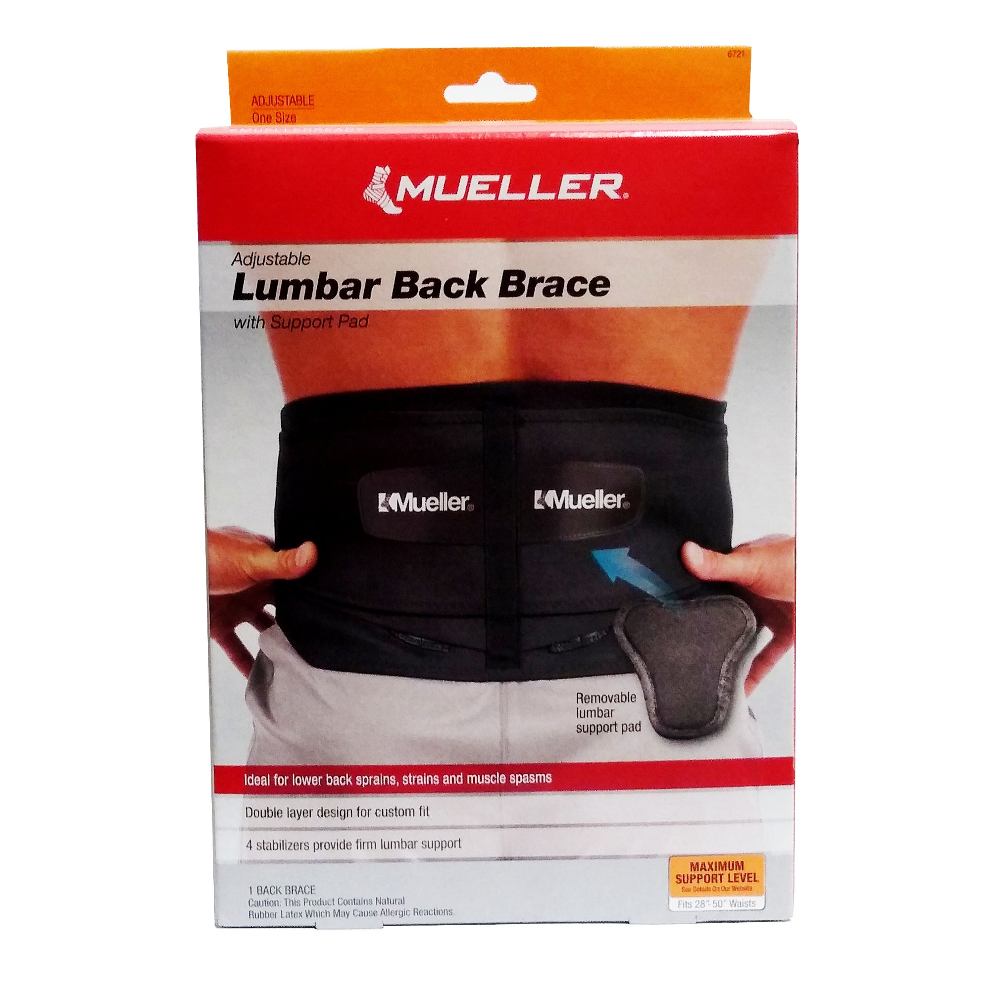 Mueller Adjust-to-fit Back Support - Lumbar Support
