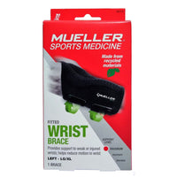 Mueller Fitted Wrist Brace XL, Left, 1 Each, By Mueller Sports Medicine