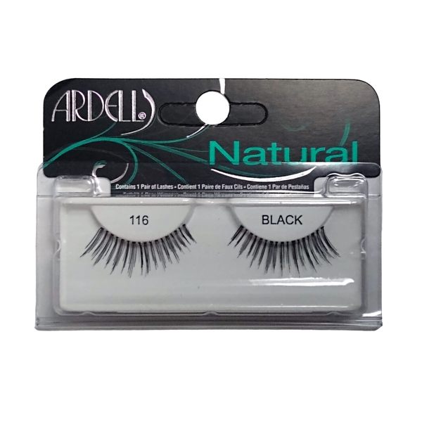 Natural Lashes, 1 Pair, 116 Black, 1 Pack Each, By Ardell