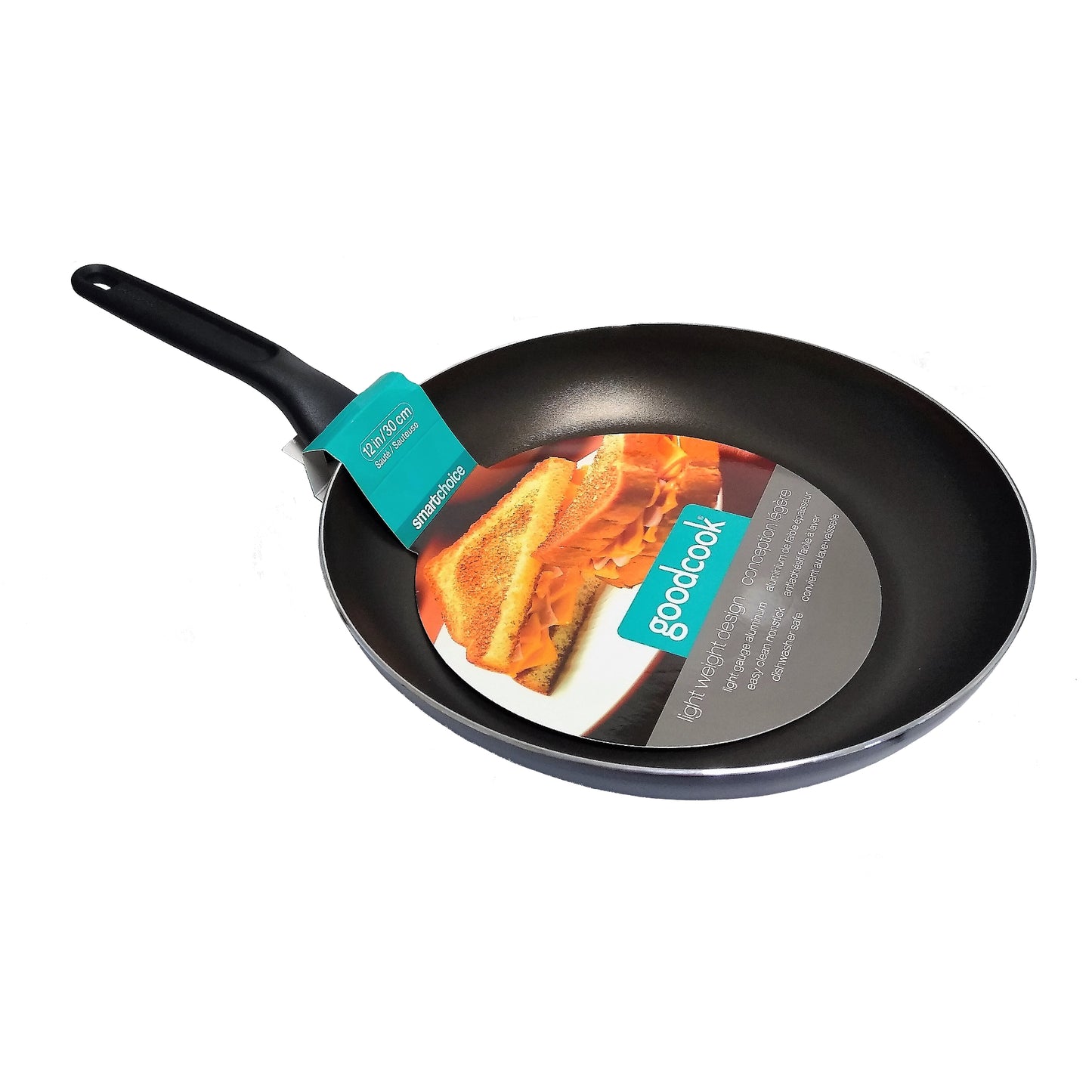 Smart Choice Good Cook Saute' Pan, 12 Inch, 1 Each, By Bradshaw International Inc.