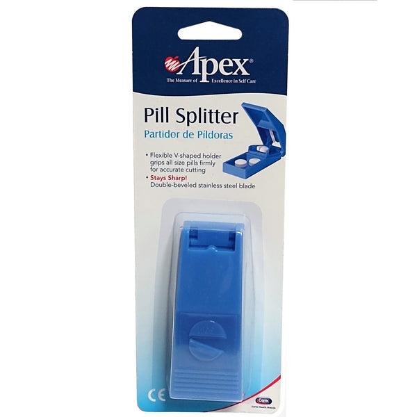 Apex Pill Splitter, Assorted Colors, 1 Pack Each, By Apex