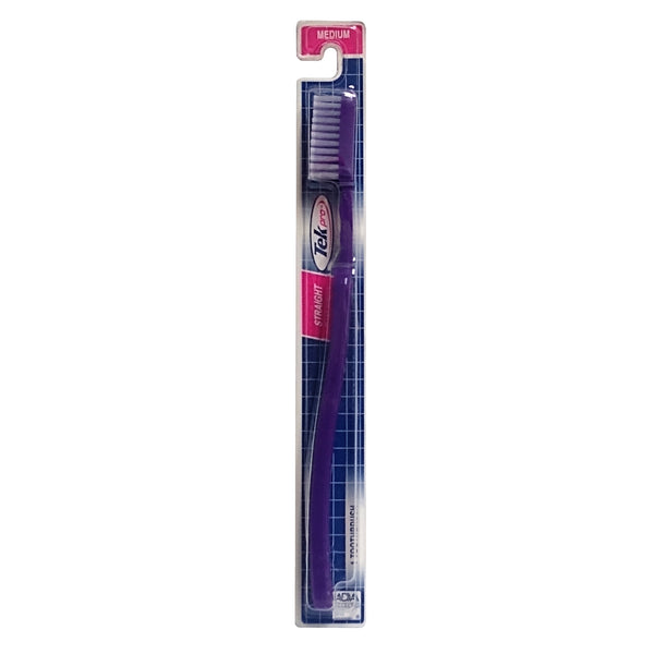 Tek Pro Medium Straight Toothbrush, 1 Each, By Dr. Fresh