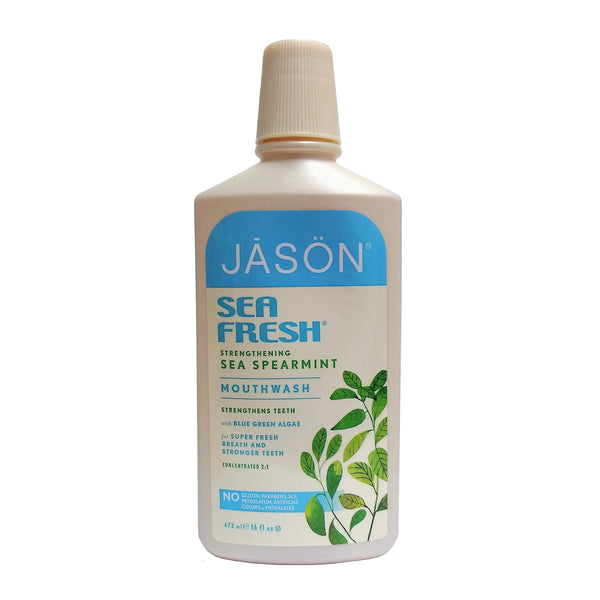 Jason Sea Fresh Mouthwash, 16 Oz, 1 Bottle Each,  By The Hain Celestial Group