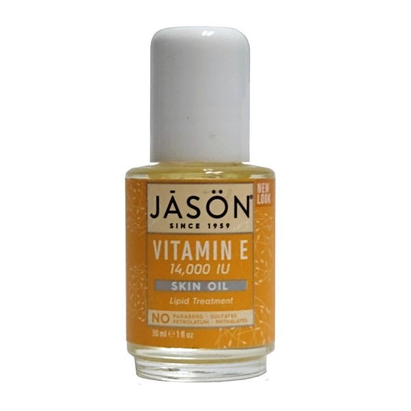 Jason Vitamin E Skin Oil, 1 Fl Oz, 14,000 IU, 1 Bottle Each, By The Hain Celestial Group Inc.
