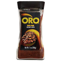 Oro 100 % Pure Instant Coffee, 7 Oz., 1 Jar Each, By Mexilink Inc.
