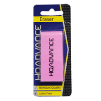 HQ Advance Pink Eraser, 1 Count, 1 Each, By A&W