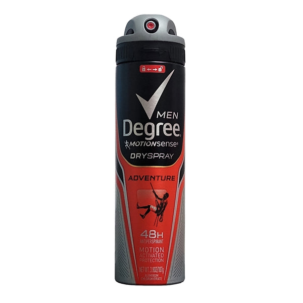 Men Degree Dry Spray Antiperspirant 3.8 oz/107g, One Bottle, By Unilever