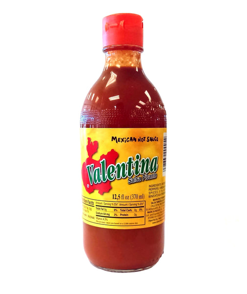 Valentina Salsa Picante Mexican Hot Sauce 12.5 Oz, 1 Bottle Each, By Salsa Tamazula