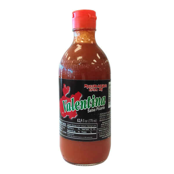 Valentina Salsa Picante Mexican Extra Hot Sauce 12.5 Oz, 1 Bottle Each, By Salsa Tamazula