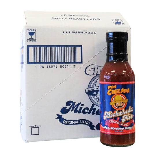 Don Chelada Michelada Mix Original Blend 12 Fl. Oz, Case Of 6, By Don Chelada