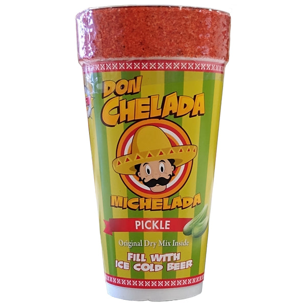 Don Chelada Michelada Pickle Cup, 1 Pack Of 24 Cups, By Don Chelada