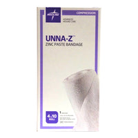 Unna-Z Unna Boot, Zinc Oxide Compression Bandage, 4 in x 10 yds, 1 Each, By Medline
