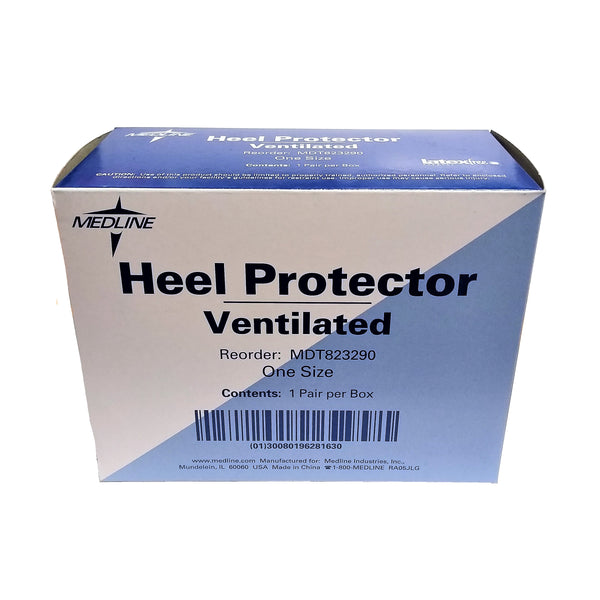Medline Ventilated Heel Protector  One Size, 1 Pair Each, By Medline