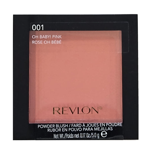 Revlon Powder Blush, 001 Oh Baby! Pink / Rose Oh Bebe, 1 Each, By Revlon