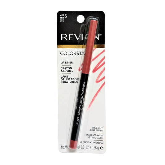 Revlon Lip Liner, #655 Rose, 0.01 Oz., 1 Each, By Almay