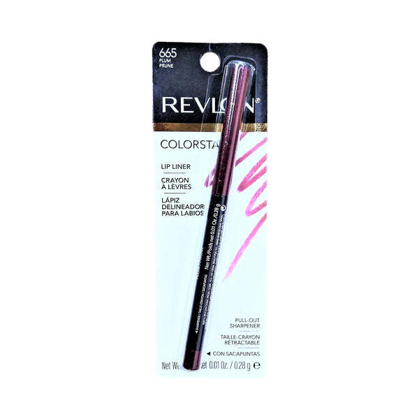 Revlon ColorStay Lip Liner #665 Plum Prune, 0.01 Oz, 1 Each, By Revlon