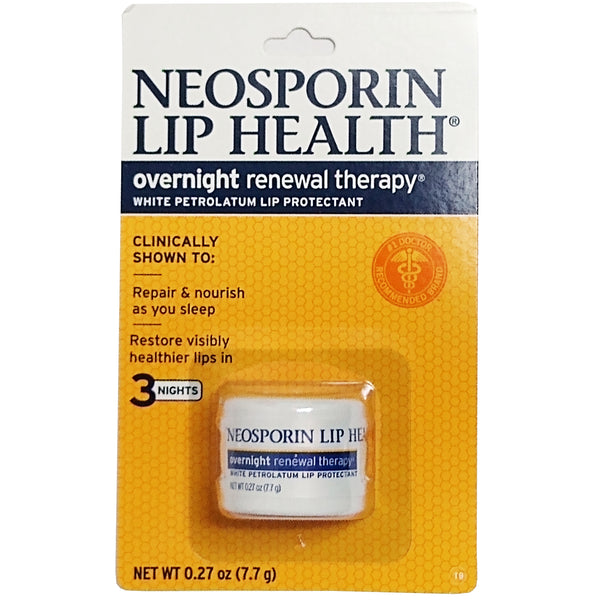 Neosporin Lip Health Overnight Renewal Therapy 0.27 Oz, 1 Each, By Johnson & Johnson
