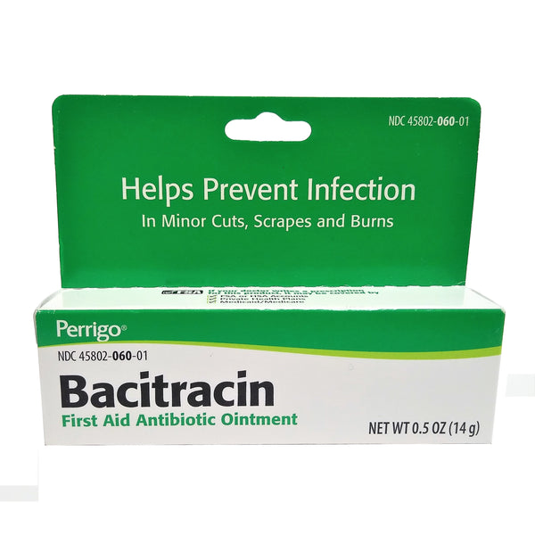 Bacitracin First Aid Antibiotic Ointment, 0.5 Oz., 1 Each, By Perrigo